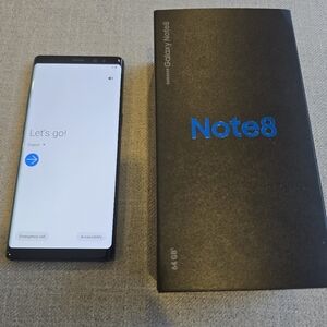 Samsung Galaxy Note8 Smartphone with Box